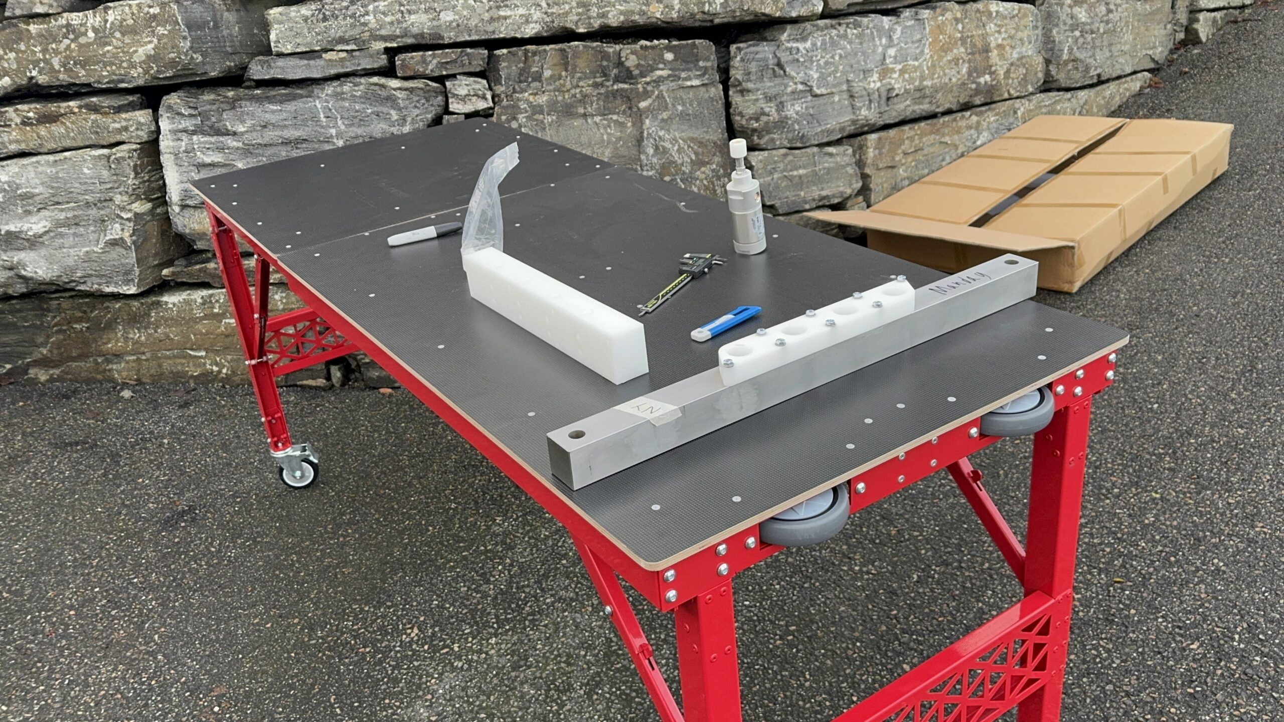 CNC shop prototype in use